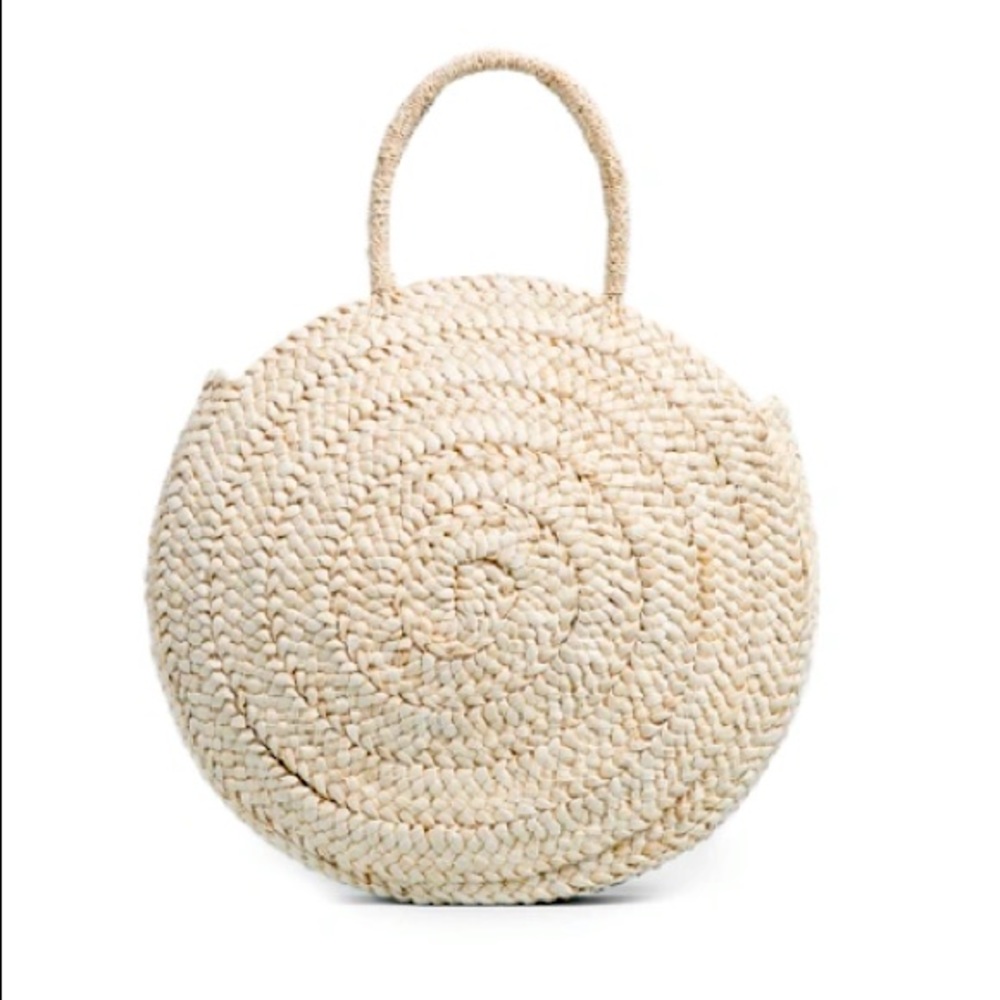 FRAME Knot Market Bag, Handbag, Natural, Brand New